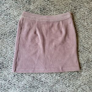 POL Blush Ribbed Corduroy Pencil Skirt Women’s Size Small